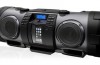 JVC provides Kaboom-boombox input for guitar or microphone