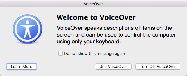 Come Avere OS X Leggere il Tuo Schermo con VoiceOver Assistente