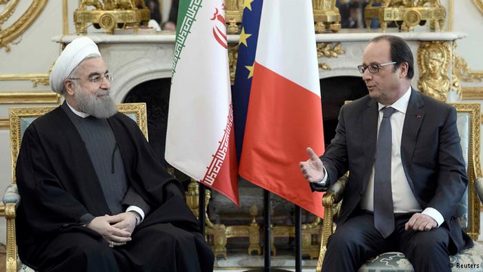 Rohani renouvelé Relations avec la France