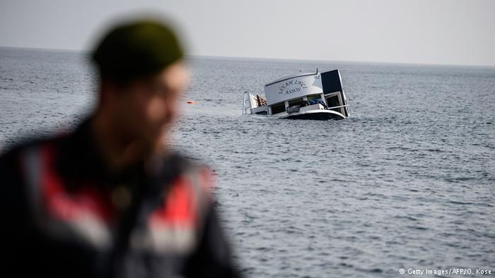 37 people drowning in front of Lesbos