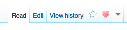 Wikipedia gets ‘Love button’