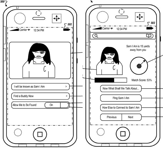 Apple patenteert vriendenzoeksysteem for iOS
