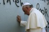 Le pape Voyage: Le Mur, un Salon et une Invitation