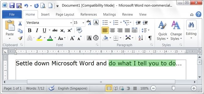 Hoe Stop Je Microsoft Word Automatisch Selecteren van Tekst groter is dan Gewenst?