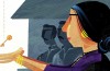 Hinduiska Odelade Familj: dotter som arvtagaren