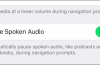 Come Sospendere Libri e Podcast, Invece di Muting Loro in Mappe di Navigazione