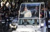 Decine di migliaia di Messicani che acclamano il Papa