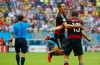 La germania vince nella Pioggia