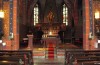 Viene celebrata la santa messa il giorno di Pasqua, da Ober-Olm
