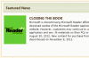 Microsoft closes book for your own e-readerapplicatie