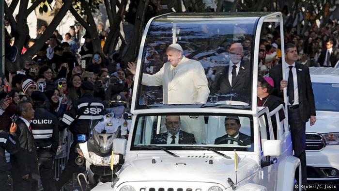 Zehntausende Mexikaner bejubeln den Papst