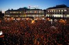 Des milliers d’Espagnols protestent contre la Monarchie