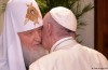 Il papa e il Patriarca di mettere su Unità dei Cristiani