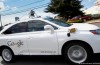 The self-driving Google-car rams Bus
