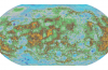 NASA en wetenschappers publiceren topografische kaart van Mercurius