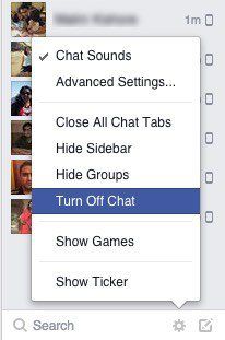 Chat facebook does now turn off someone on you if Why Can't