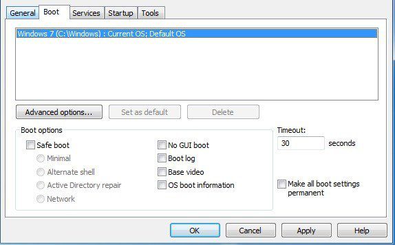 alternative Windows 9 msconfig-Shell