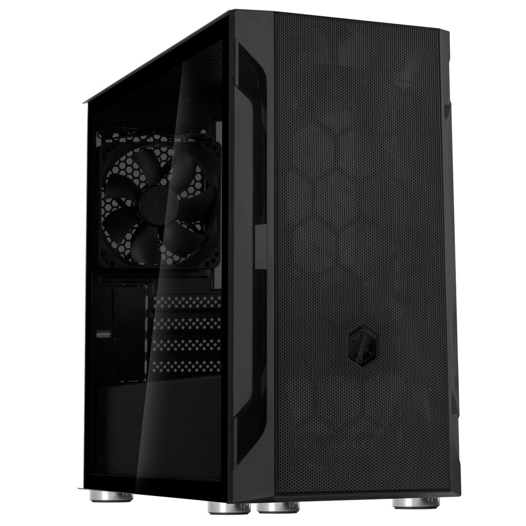 Silverstone Fara H1 M: Schlichter Mesh-Tower verstaut Micro-ATX