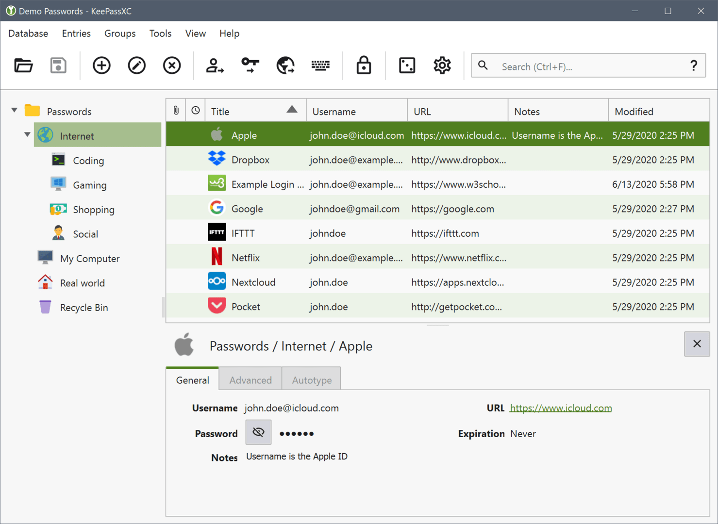 KeePassXC 2.6.4: Passwortmanager läuft nativ auf dem M1-Prozessor