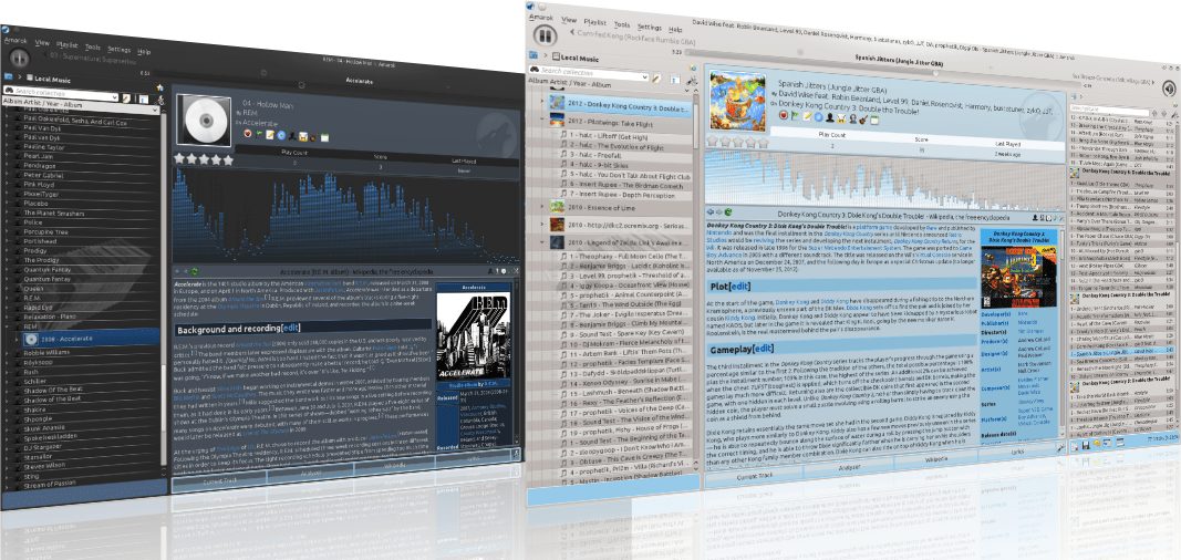Amarok 3.0: Freier Mediaplayer feiert sein Comeback mit MariaDB