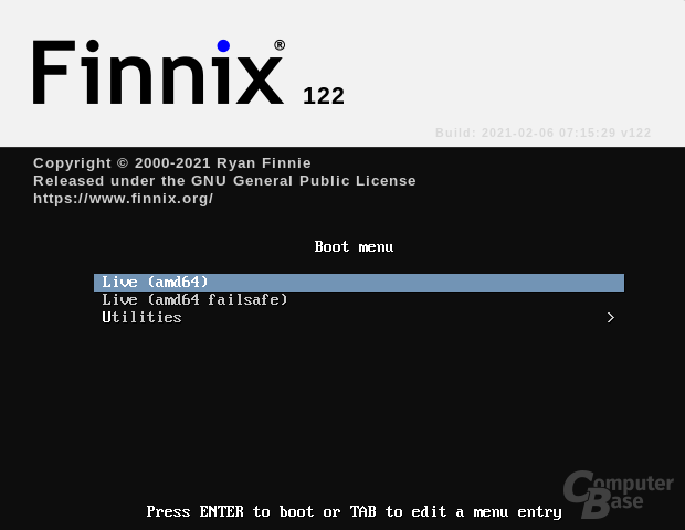 Finnix 122 mit Linux 5.10 LTS: Live-Distribution für Administratoren