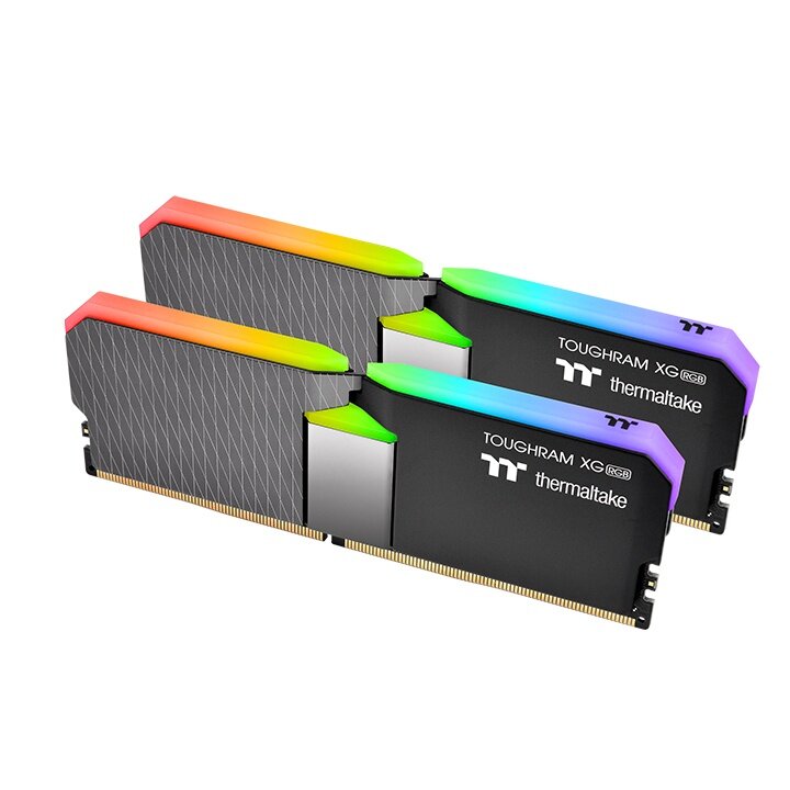 Thermaltake Toughram XG RGB: Vier 16-GB-Kits bis DDR4-4600 mit je 16 Leuchtdioden