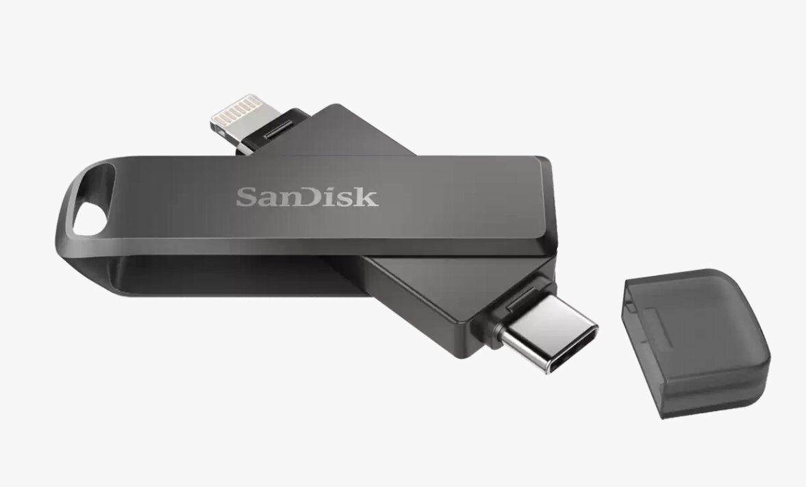 iXpand Flash Drive Luxe: SanDisk bringt 2-in-1-Stick mit Lightning und USB-C