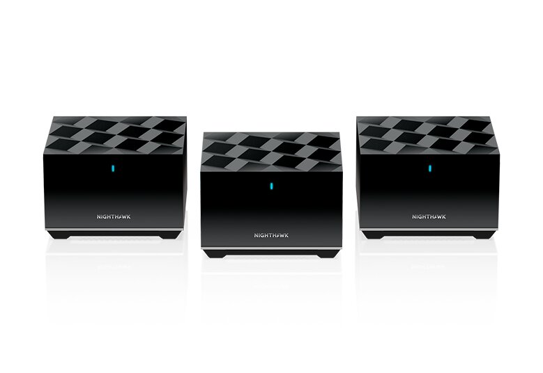 Nighthawk Mesh WiFi 6 (MK83): Triband-Mesh funkt auf größerer Fläche mit 3,6 Gbit/s