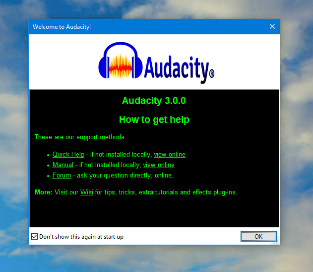 Audacity 3.0.0: Audioeditor erhält ein neues Projekt-Format