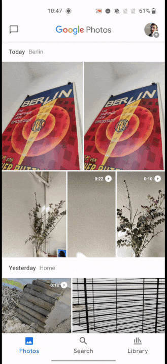 Google Foto per Android si aggiorna e arrivano due gradite novit?