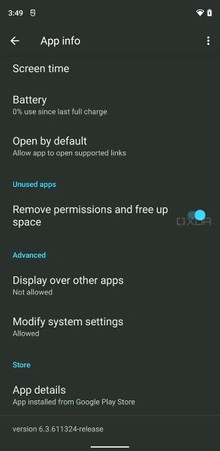 Android 12 potrebbe liberare spazio "ibernando" app non usate da tempo