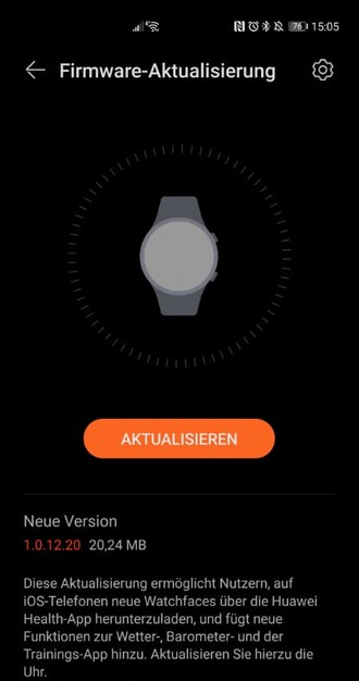 Huawei Watch GT 2 si aggiorna con una gradita sorpresa per gli utenti iOS
