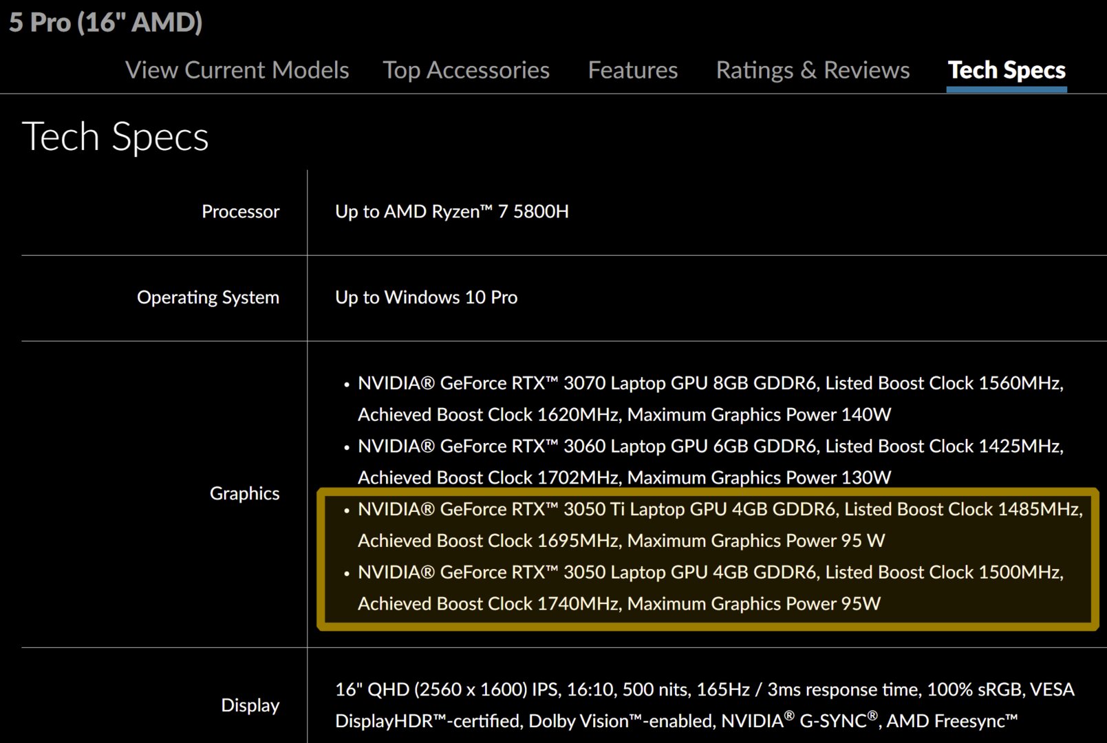 Notebook-GPUs: AMD bestätigt die RX 6600M, Lenovo nennt die RTX 3050 (Ti)