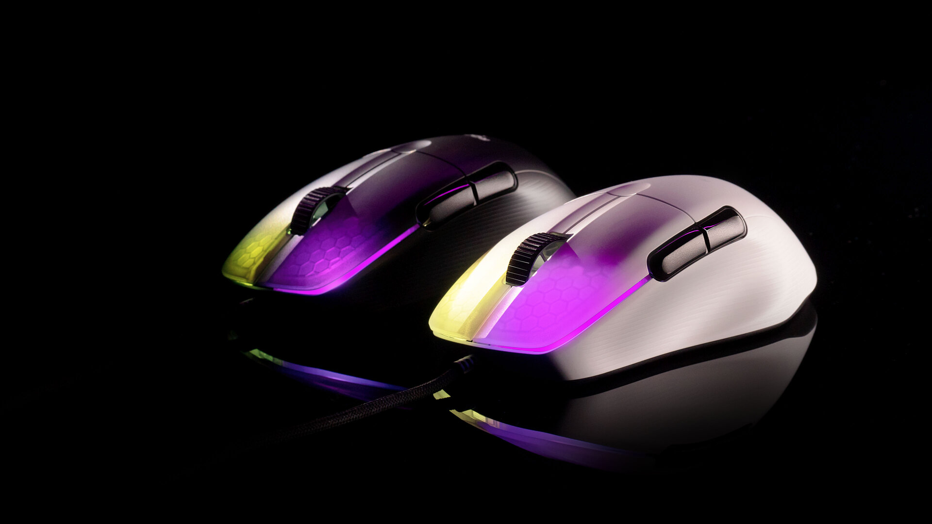 Kone Pro & Kone Pro Air: Roccat baut mit Luxus-Technik lochlos leicht
