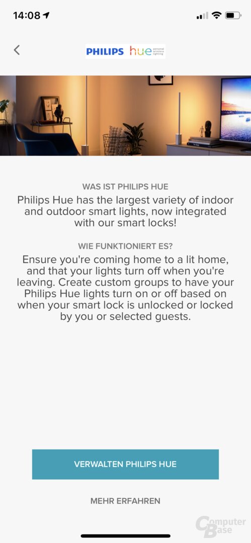 Philips Hue x Yale Linus: Das Smart Lock kann nun auch das Licht steuern