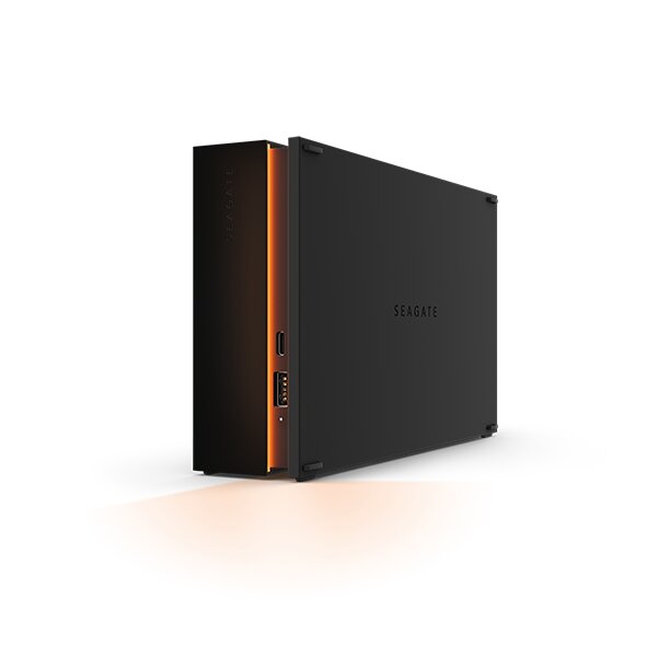 Seagate FireCuda Gaming: Auch externe HDDs für Spieler können mit RGB-LEDs leuchten