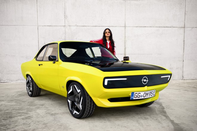 Opel Manta GSe ElektroMOD, new details on the electric car