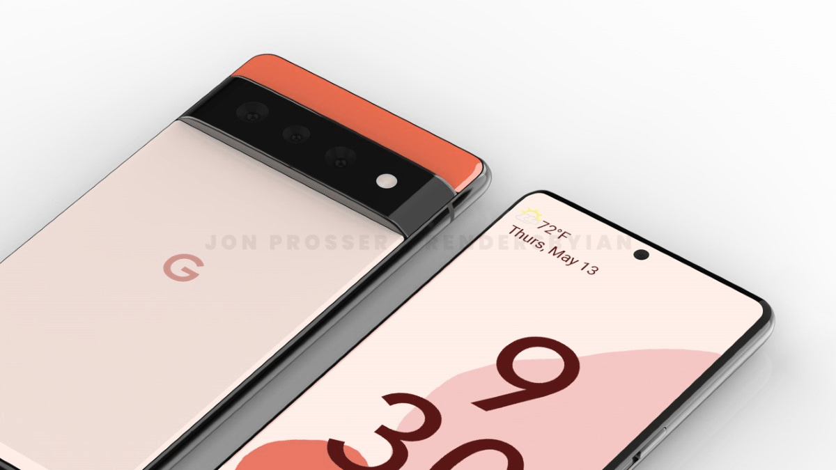 Google Pixel 6 (Pro) Leak: Bilder zeigen dicken Kamera-Balken und Multi-Color-Design