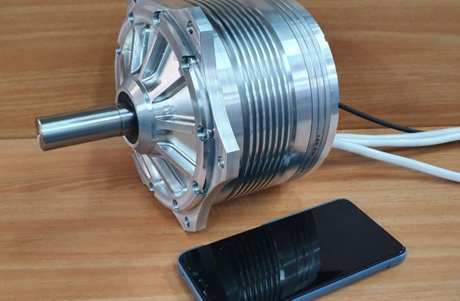 EVR Motors develops a new electric motor as small as a smartphone