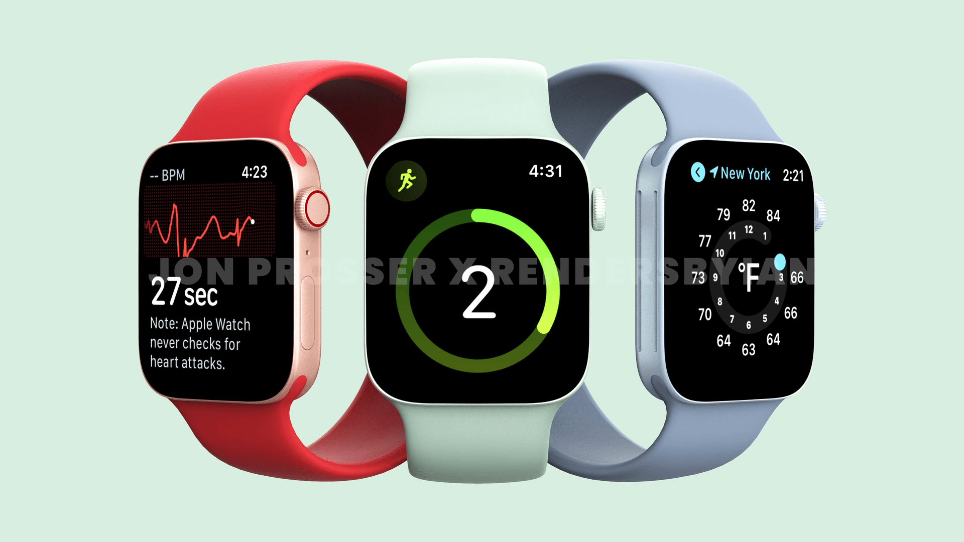 Gerücht: Apple Watch Series 7 soll kantiges Design erhalten
