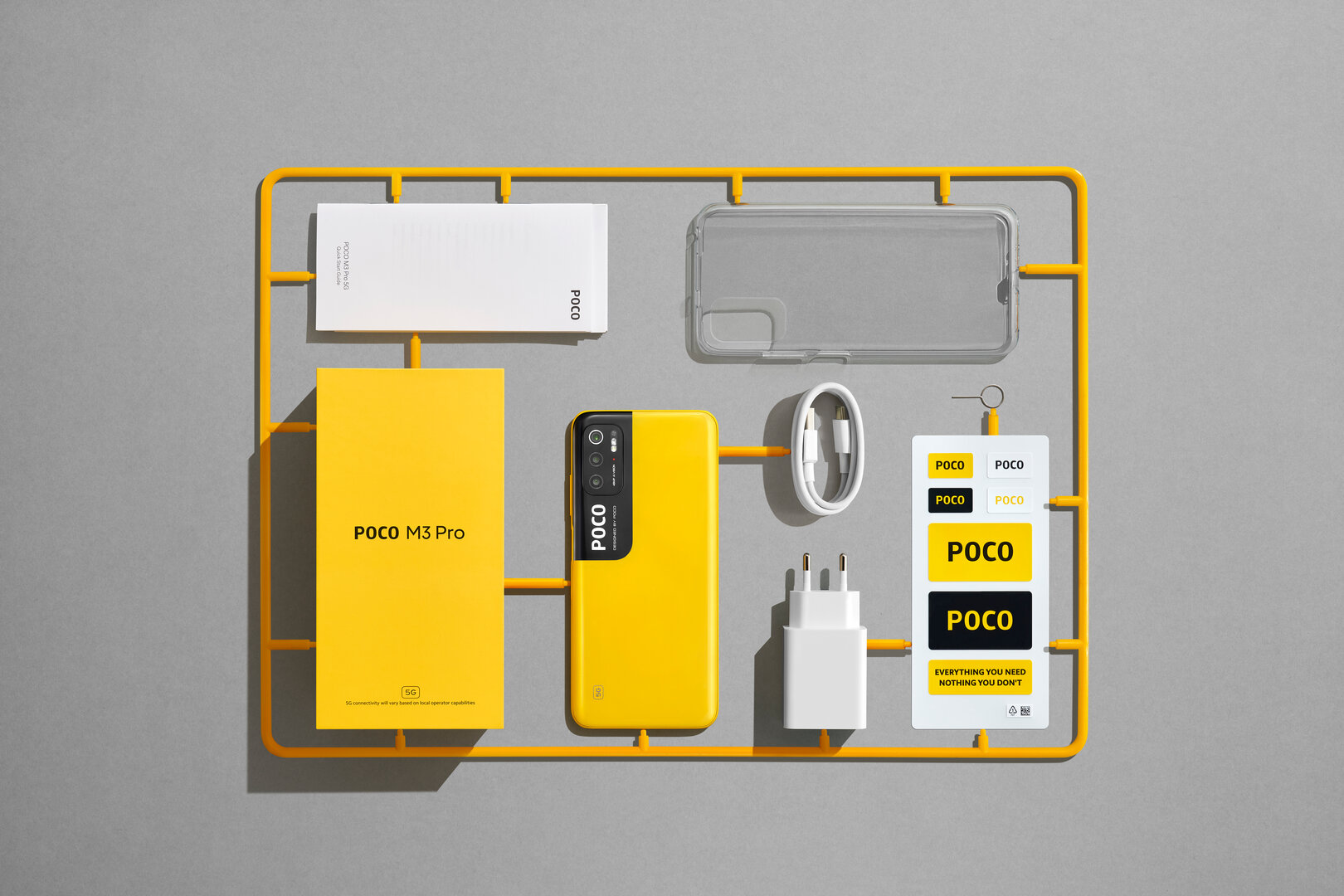 Poco M3 Pro 5G: Xiaomi-Klon in knalligen Farben für weniger Geld