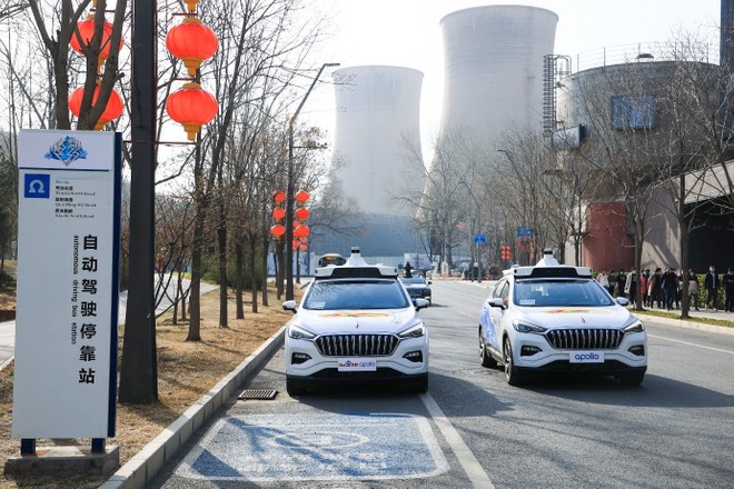 Baidu lancia un servizio di robotaxi a Pechino