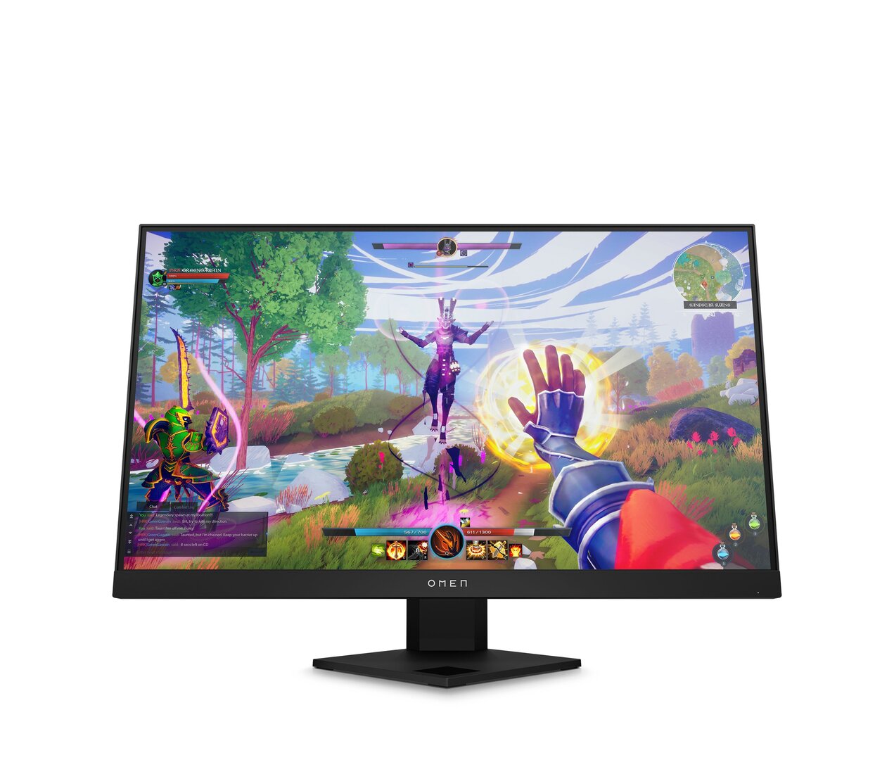 HP Omen 25i: FHD-IPS-Monitor mit 165 Hz und Farbwechsel-Crosshair