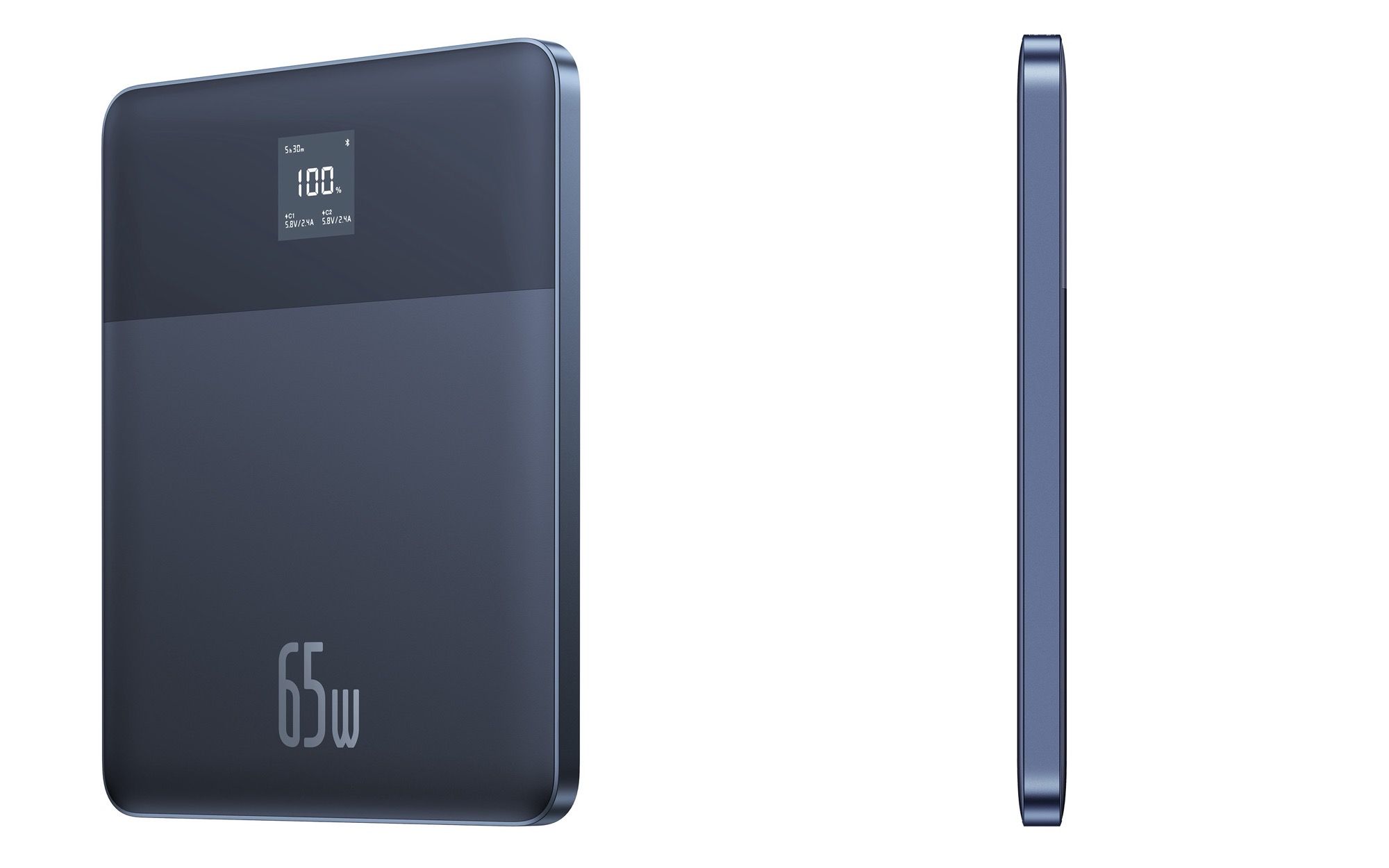 Cette nouvelle batterie USB-C est ultra fine et dispose d'un écran d'informations