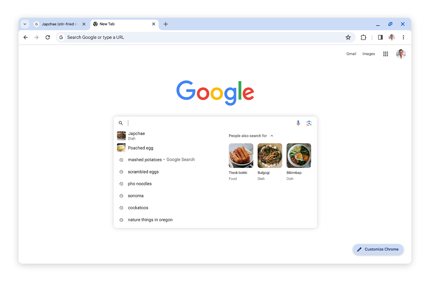 La recherche de Google Chrome s'est encore améliorée