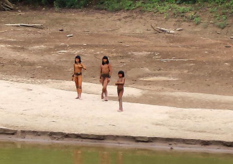 The wild Indian tribe appears – for the first time in 100 years